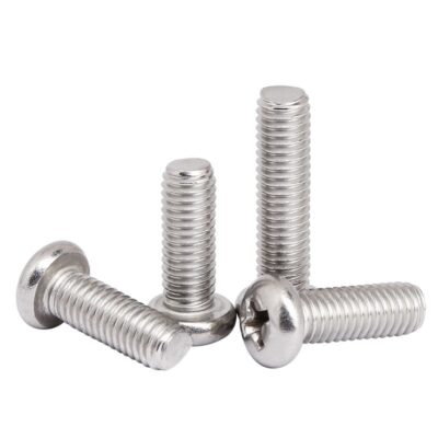 Ốc Vít pake đầu tròn M3,M4,M5 inox 304 dài 6-50mm