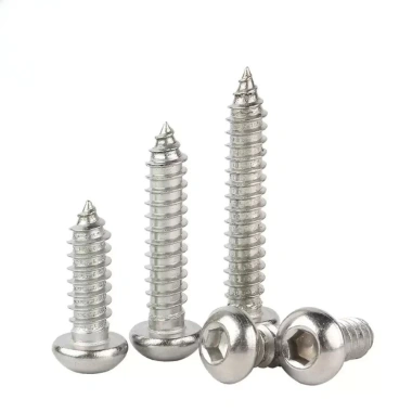 Ốc Vít Đầu Tròn Bằng mạ niken/Vít Đầu Lục Giác Tròn Bằng M3 / M3.5 / M4 / M5 / M6 (YDY-YL-VN-Y)