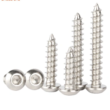 Ốc Vít Đầu Tròn Bằng mạ niken/Vít Đầu Lục Giác Tròn Bằng M3 / M3.5 / M4 / M5 / M6 (YDY-YL-VN-Y)